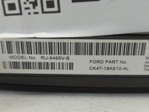 2016-2019 Ford Transit-250 Radio AM FM Cd Player Receiver Replacement P/N:RU-9495V-B CK4T-18K810-AL Fits Fits 2016 2017 2018 2019 OEM Used Auto Parts