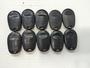 Lot of 10 Toyota Keyless Entry Remote Fob GQ43VT20T MIXED PART NUMBERS