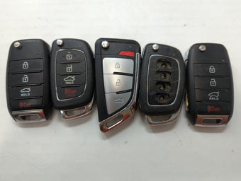 compare product Lot of 5 Hyundai Keyless Entry Remote Fob MIXED FCC IDS MIXED PART