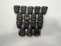 Lot of 16 Dodge Keyless Entry Remote Fob MIXED FCC IDS MIXED PART NUMBERS - Oemusedautoparts1.com
