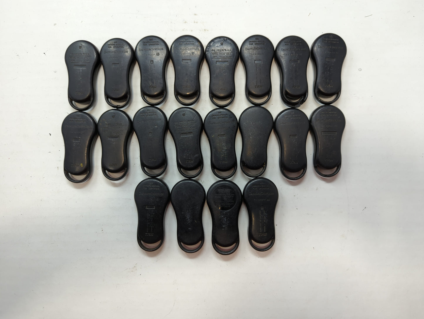 Lot of 20 Dodge Keyless Entry Remote Fob GQ43VT9T | GQ43VTI7T MIXED PART - Oemusedautoparts1.com