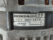 2016-2022 Honda Civic Alternator Replacement Generator Charging Assembly Engine OEM P/N:104211-3910 Fits OEM Used Auto Parts