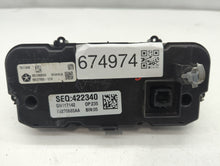 2016 Chrysler 200 Climate Control Module Temperature AC/Heater Replacement P/N:70113AB 68270685AA Fits OEM Used Auto Parts