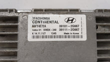 2011-2014 Hyundai Sonata PCM Engine Control Computer ECU ECM PCU OEM P/N:39101-2G668 39111-2G668 39101-2G667 39111-2G667 Fits OEM Used Auto Parts - Oemusedautoparts1.com