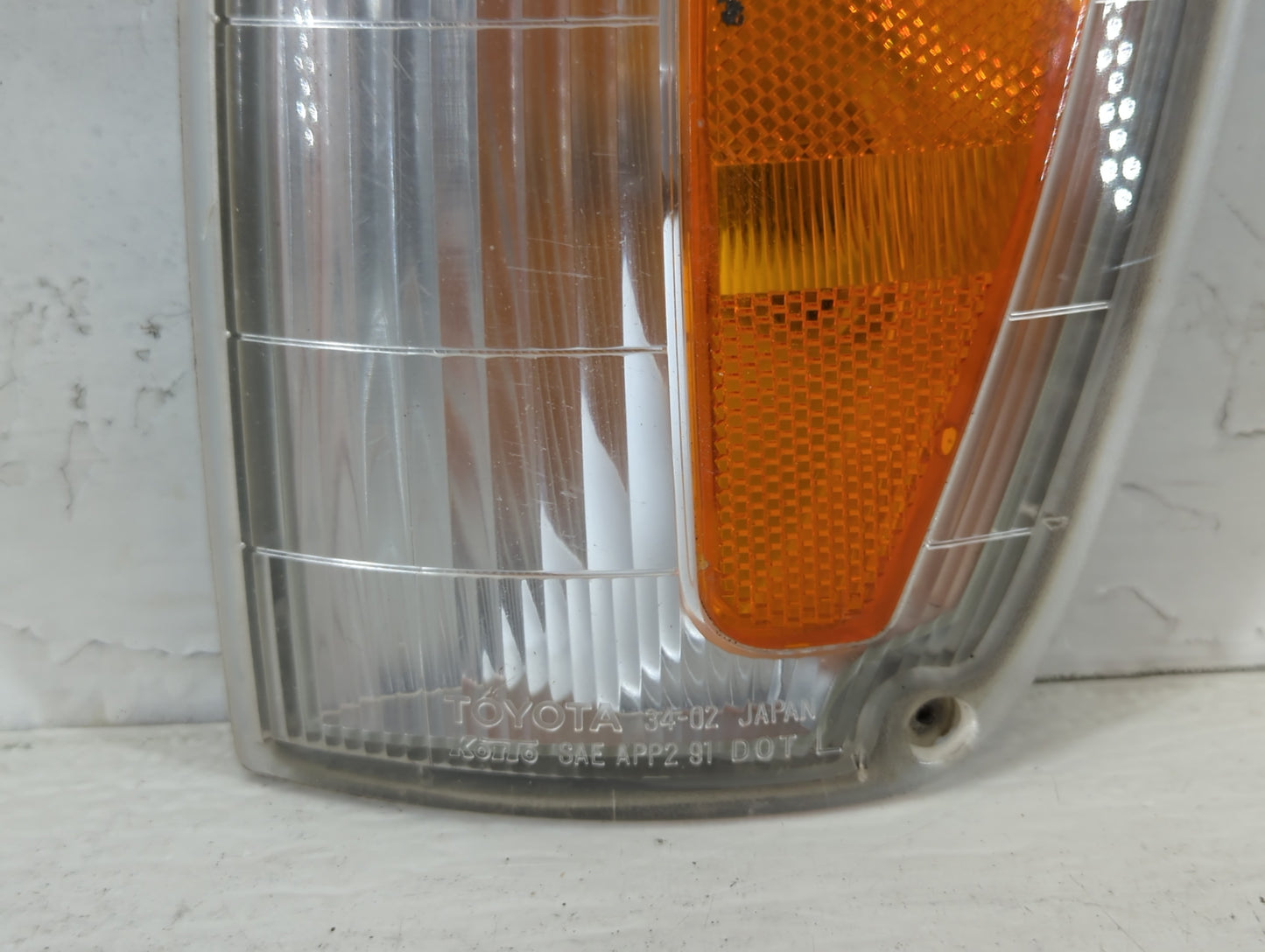 1993-1998 Toyota T100 Driver Left Oem Head Light Headlight Lamp - Oemusedautoparts1.com