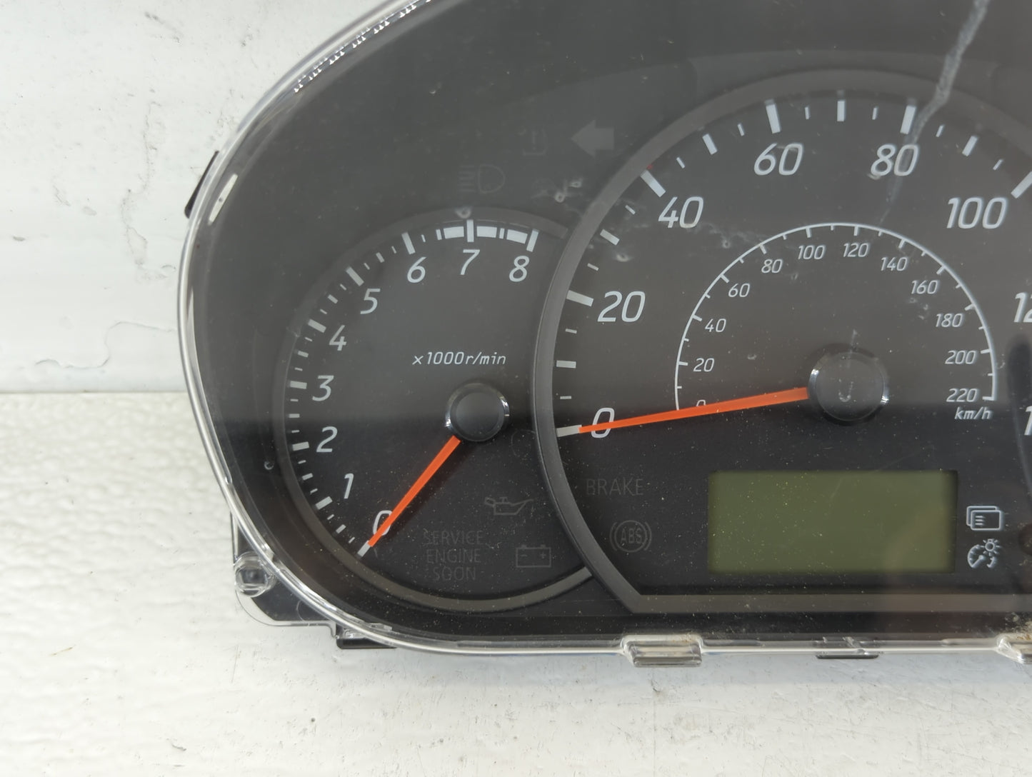 2020 Mitsubishi Mirage Instrument Cluster Speedometer Gauges P/N:8100B573 Fits OEM Used Auto Parts - Oemusedautoparts1.com