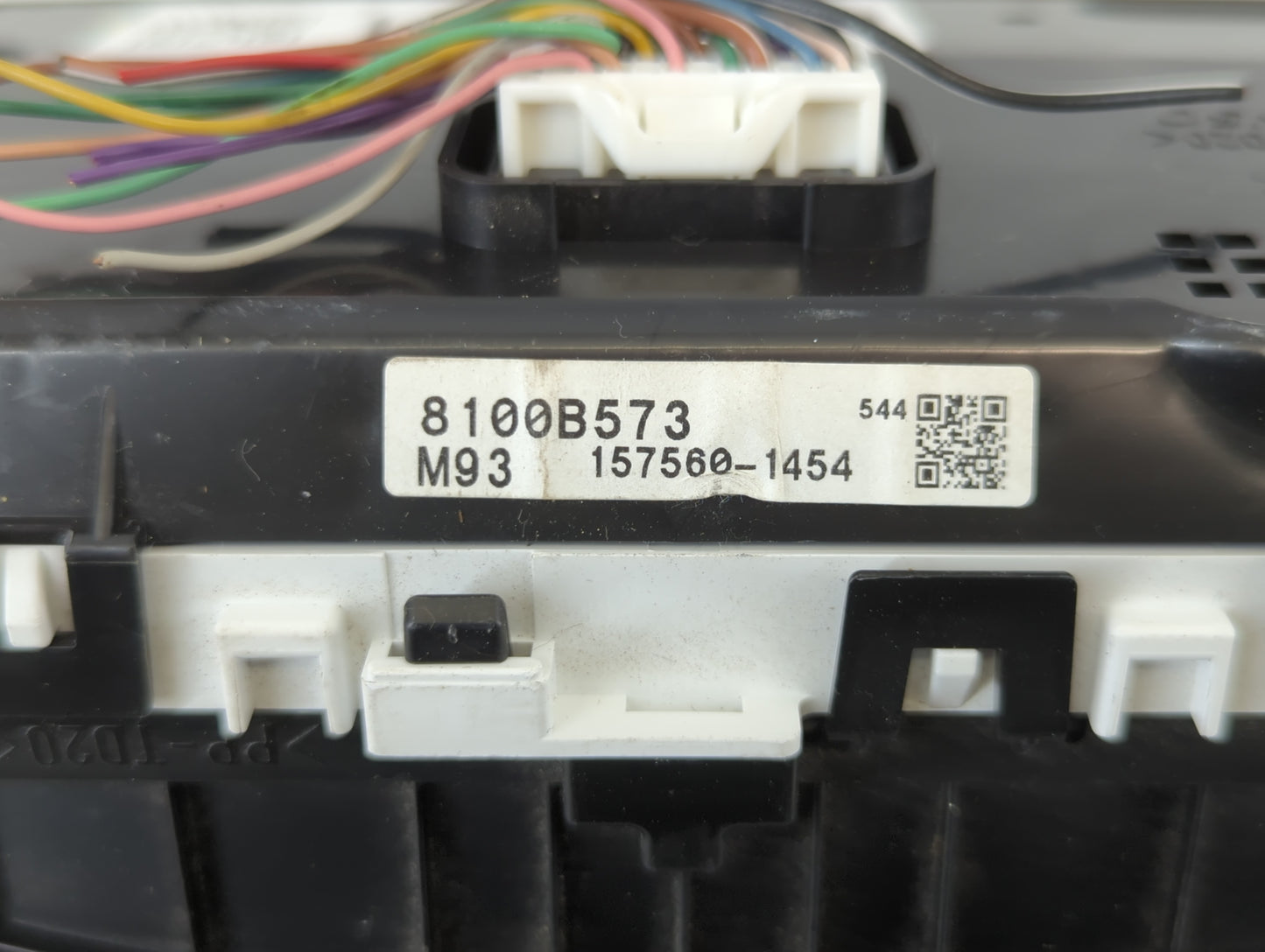 2020 Mitsubishi Mirage Instrument Cluster Speedometer Gauges P/N:8100B573 Fits OEM Used Auto Parts - Oemusedautoparts1.com