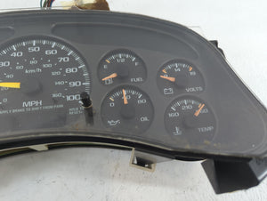 2000-2002 Chevrolet Suburban 1500 Instrument Cluster Speedometer Gauges P/N:1747510441 15055362 Fits Fits 2000 2001 2002 OEM Used Auto Parts