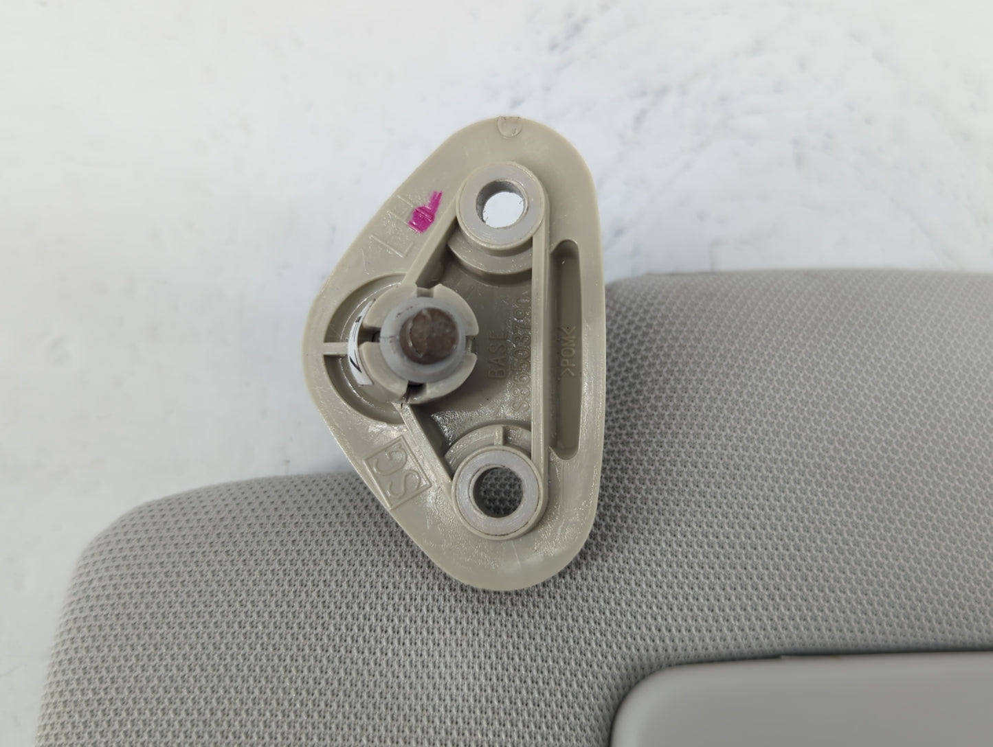 2016 Subaru Forester Sun Visor Shade Replacement Passenger Right Mirror Fits OEM Used Auto Parts - Oemusedautoparts1.com