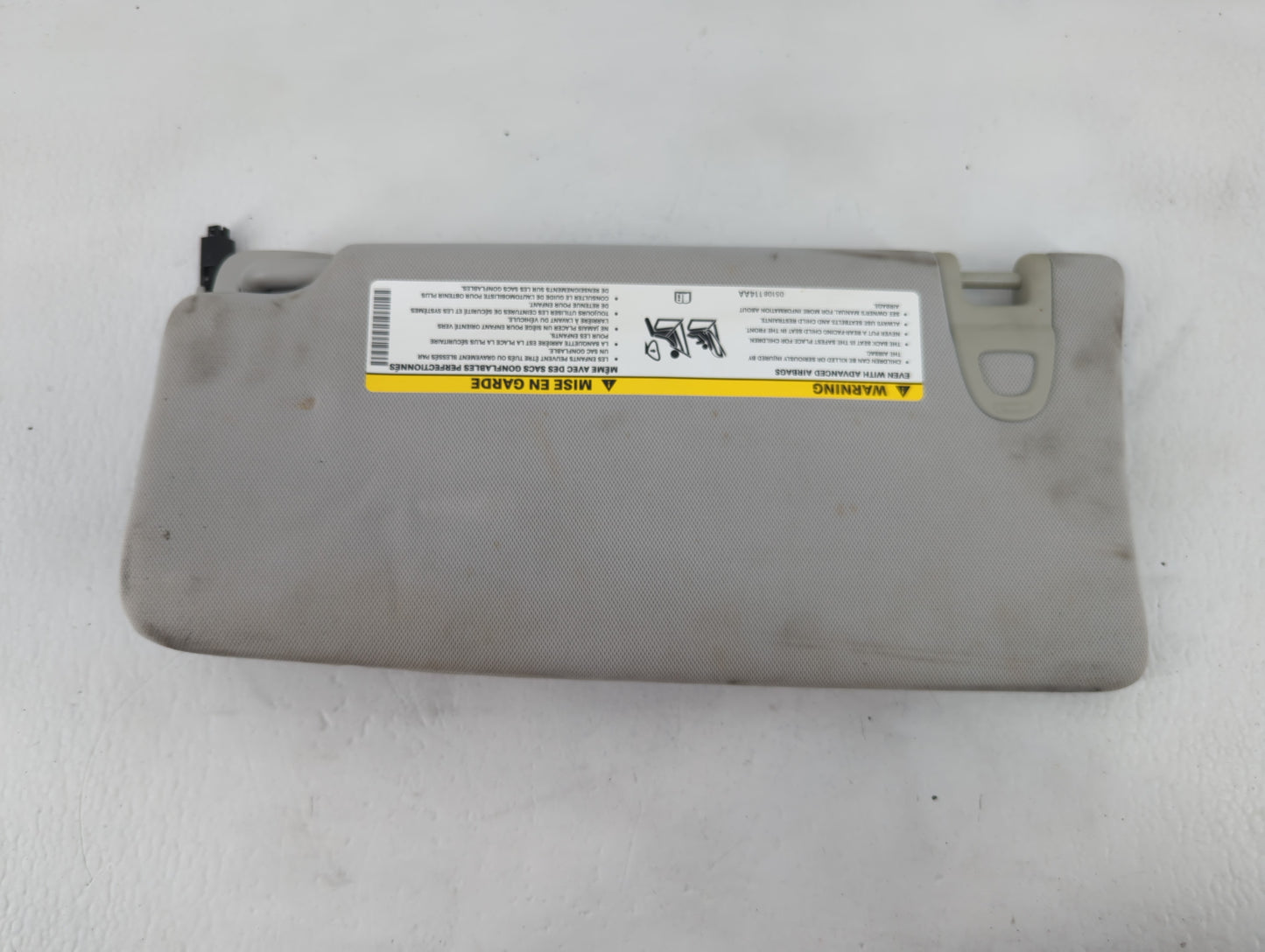 2019 Jeep Compass Sun Visor Shade Replacement Passenger Right Mirror Fits OEM Used Auto Parts - Oemusedautoparts1.com