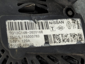 2014-2020 Nissan Rogue Alternator Replacement Generator Charging Assembly Engine OEM P/N:TG12C168-2620168 Fits OEM Used Auto Parts