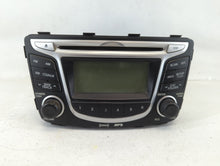 2012-2014 Hyundai Accent Radio AM FM Cd Player Receiver Replacement P/N:96170-1R1004X Fits Fits 2012 2013 2014 OEM Used Auto Parts