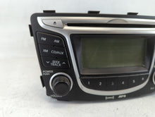 2012-2014 Hyundai Accent Radio AM FM Cd Player Receiver Replacement P/N:96170-1R1004X Fits Fits 2012 2013 2014 OEM Used Auto Parts