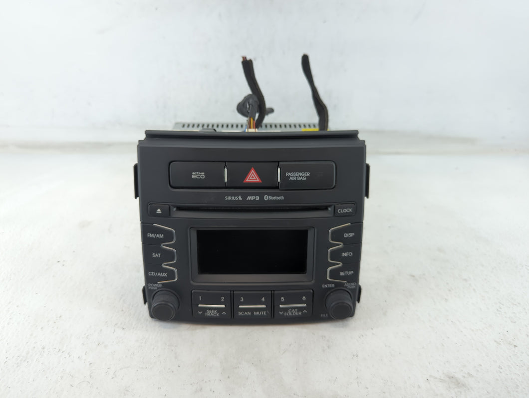 2012-2013 Kia Soul Radio AM FM Cd Player Receiver Replacement P/N:96170-2K110WK Fits Fits 2012 2013 OEM Used Auto Parts