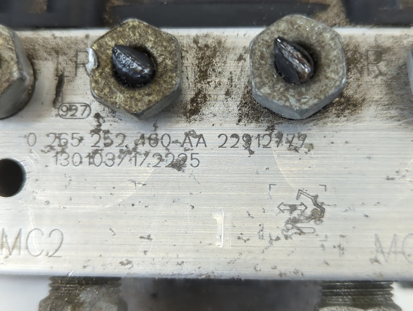 2012-2017 Gmc Acadia ABS Pump Control Module Replacement P/N:0 265 252 460 AA 22912777 Fits Fits 2012 2013 2014 2015 2016 2017 OEM Used Auto Parts - Oemusedautoparts1.com