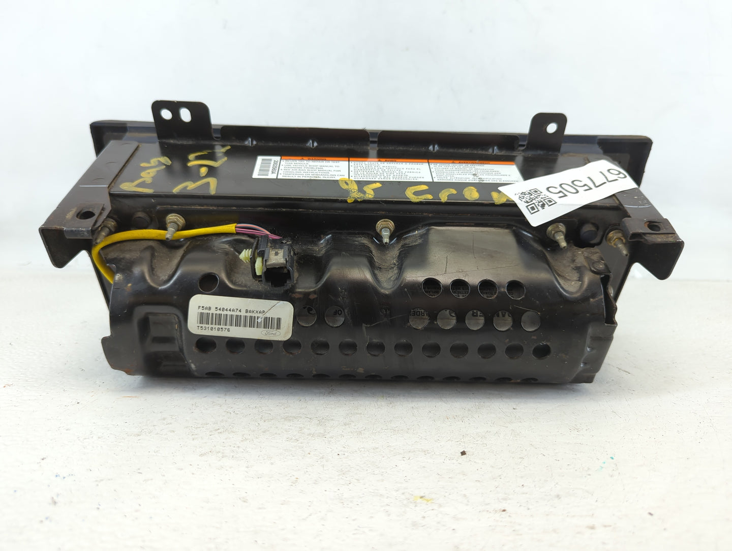 2005-2007 Ford Five Hundred Air Bag Driver Left Steering Wheel Mounted P/N:5G13 54044A74 D2585XSZDAVM Fits Fits 2005 2006 2007 OEM Used Auto Parts - Oemusedautoparts1.com