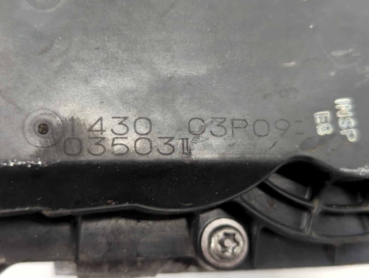 2008-2012 Honda Accord Throttle Body P/N:03503 1430 C3P09 Fits Fits 2008 2009 2010 2011 2012 OEM Used Auto Parts - Oemusedautoparts1.com