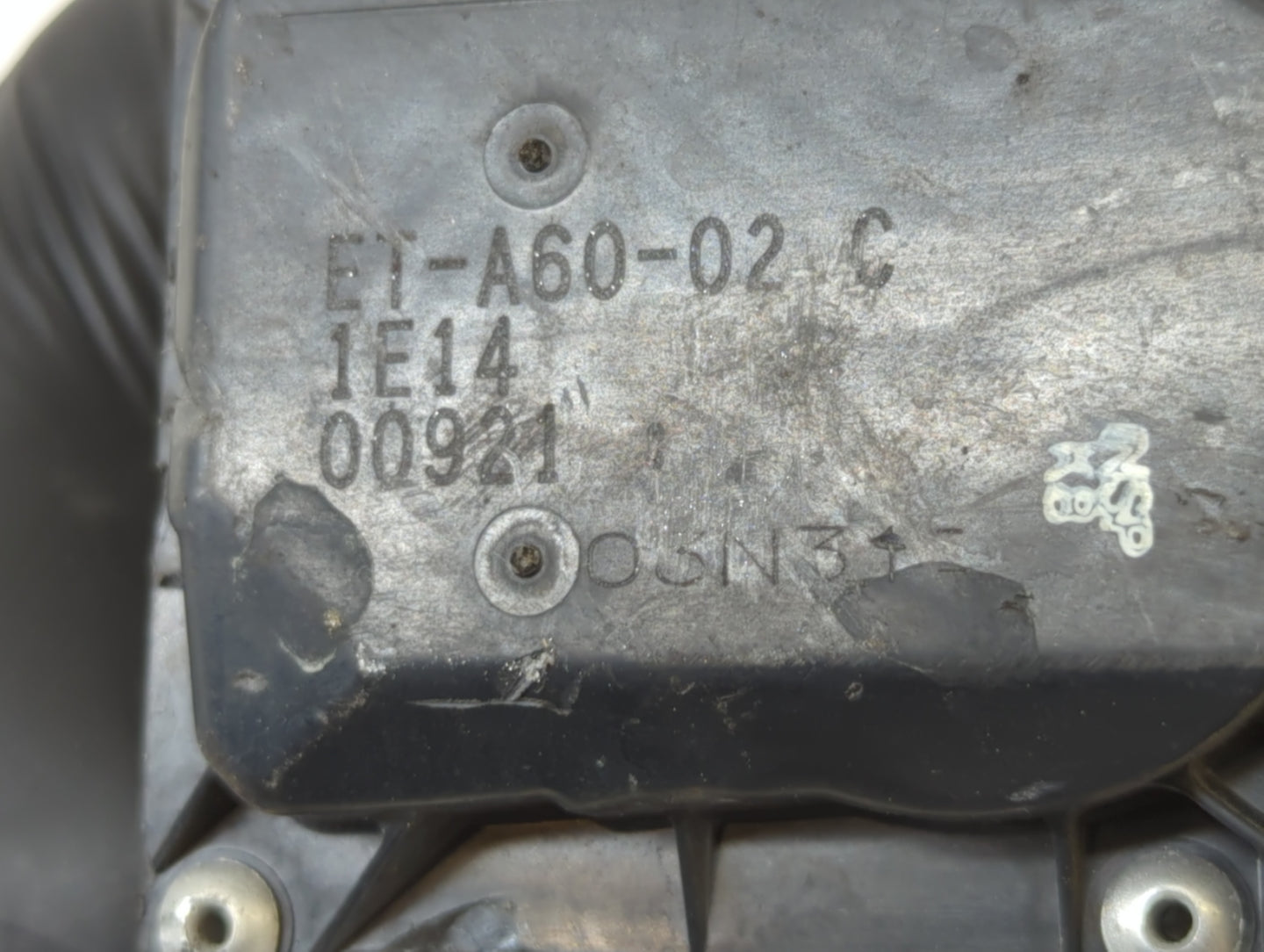 2007-2012 Nissan Versa Throttle Body P/N:ET-A60-02 C Fits OEM Used Auto Parts - Oemusedautoparts1.com