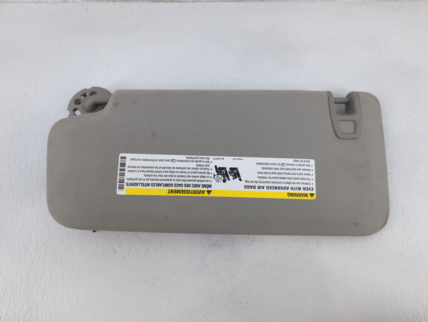 2010-2017 Chevrolet Equinox Sun Visor Shade Replacement Passenger Right Mirror Fits Fits 2010 2011 2012 2013 2014 2015 2016 2017 OEM Used Auto Parts - Oemusedautoparts1.com