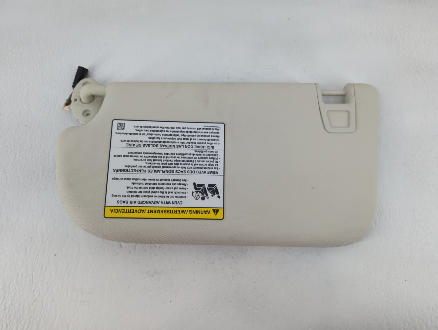 2013-2019 Ford Escape Sun Visor Shade Replacement Passenger Right Mirror Fits Fits 2013 2014 2015 2016 2017 2018 2019 OEM Used Auto Parts - Oemusedautoparts1.com