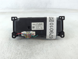 2013 Subaru Xv Climate Control Module Temperature AC/Heater Replacement P/N:72311FJ040 Fits Fits 2012 OEM Used Auto Parts