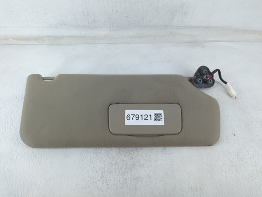 2011-2014 Toyota Sienna Sun Visor Shade Replacement Passenger Right Mirror Fits Fits 2011 2012 2013 2014 OEM Used Auto Parts