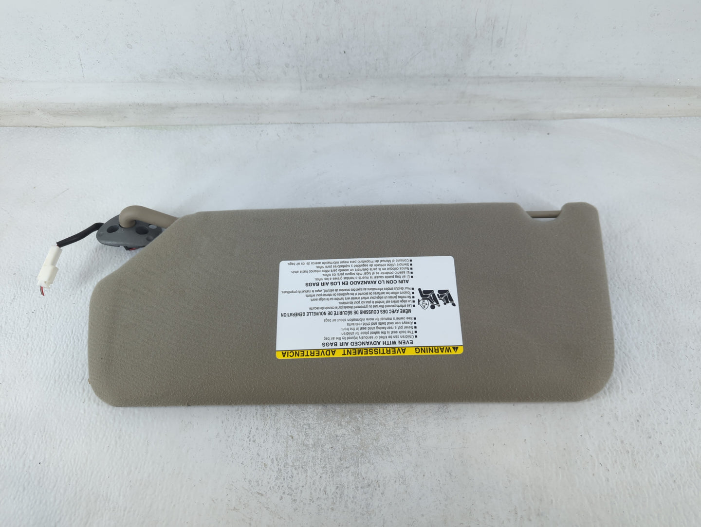 2011-2014 Toyota Sienna Sun Visor Shade Replacement Passenger Right Mirror Fits Fits 2011 2012 2013 2014 OEM Used Auto Parts - Oemusedautoparts1.com