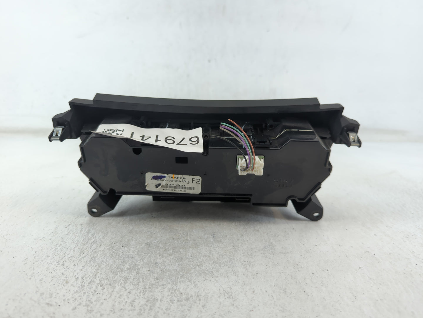 2017-2019 Nissan Sentra Climate Control Module Temperature AC/Heater Replacement P/N:275004AF2B Fits Fits 2017 2018 2019 OEM Used Auto Parts - Oemusedautoparts1.com