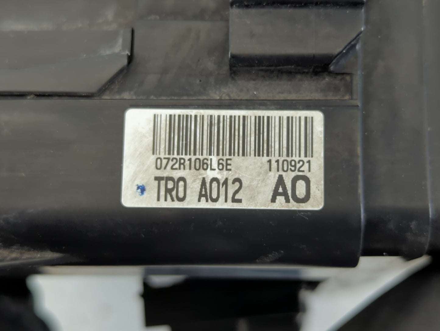 2012 Honda Civic Fusebox Fuse Box Panel Relay Module P/N:TR0 A012 A0 072R106L6E Fits OEM Used Auto Parts - Oemusedautoparts1.com