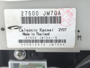 2011-2015 Nissan Rogue Climate Control Module Temperature AC/Heater Replacement P/N:27500 JM70A Fits Fits 2011 2012 2013 2014 2015 OEM Used Auto Parts