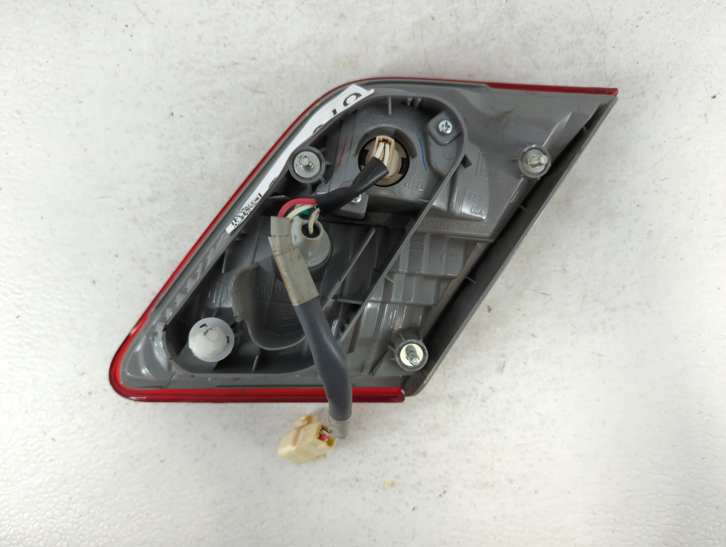 2007-2009 Toyota Camry Tail Light Assembly Driver Left OEM Fits Fits 2007 2008 2009 OEM Used Auto Parts - Oemusedautoparts1.com