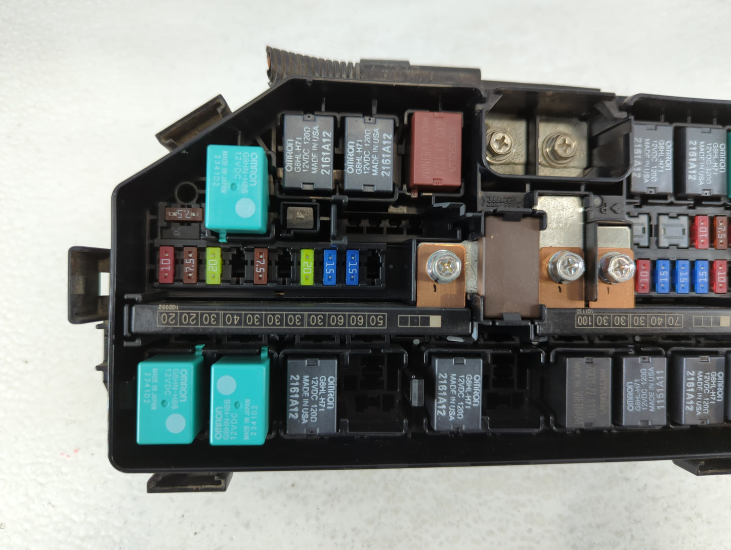 2012-2015 Honda Civic Fusebox Fuse Box Panel Relay Module P/N:072R106BXH TR0 A012 A0 Fits Fits 2012 2013 2014 2015 OEM Used Auto Parts - Oemusedautoparts1.com