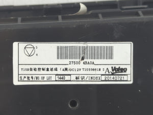 2014-2016 Nissan Rogue Climate Control Module Temperature AC/Heater Replacement P/N:72500 4BA0A Fits Fits 2014 2015 2016 OEM Used Auto Parts