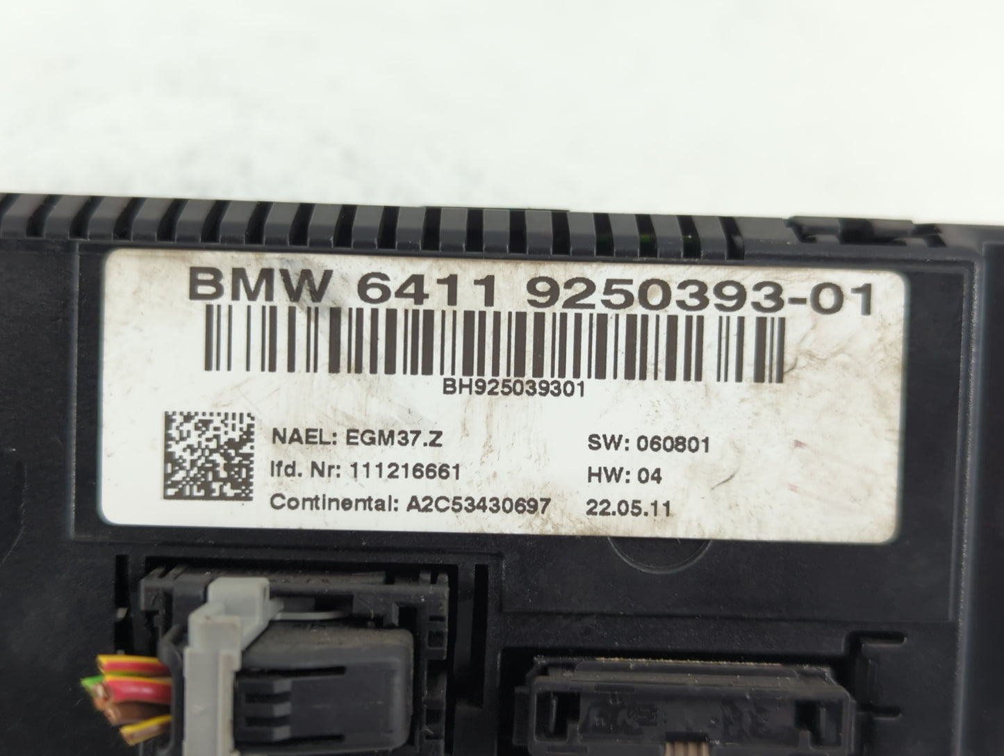 2012-2015 Bmw X1 Climate Control Module Temperature AC/Heater Replacement P/N:9250393-01 6411 Fits OEM Used Auto Parts - Oemusedautoparts1.com