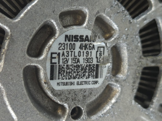 2016-2020 Infiniti Q50 Alternator Replacement Generator Charging Assembly Engine OEM P/N:A3TL0191 23100 4HK6A Fits OEM Used Auto Parts