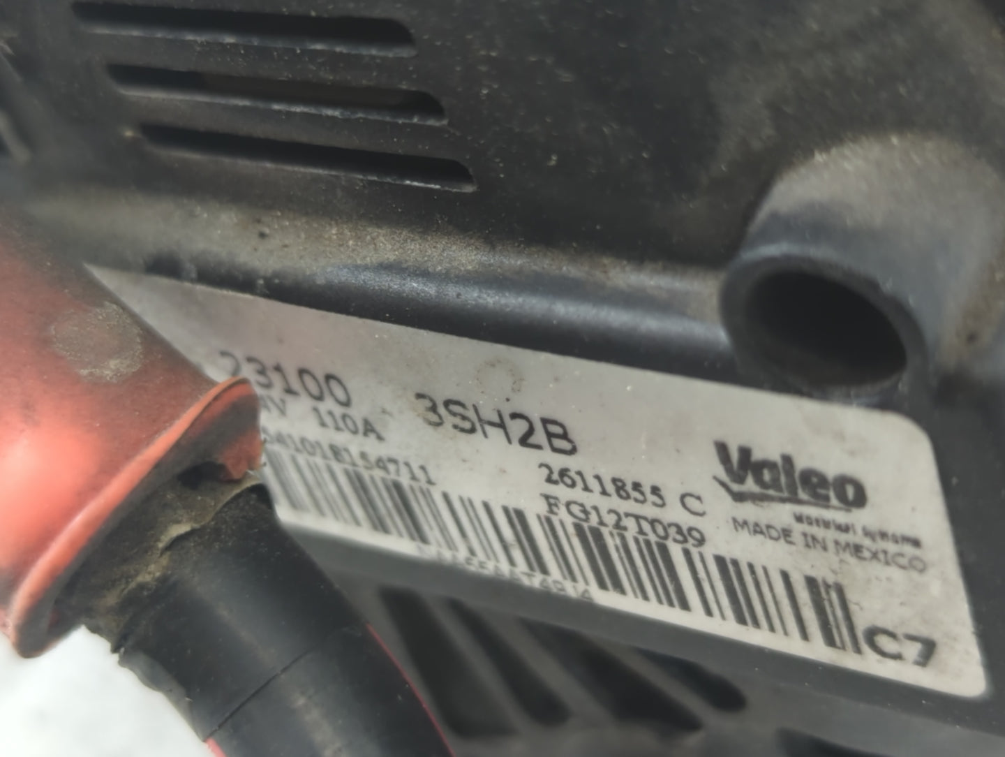 2013-2019 Nissan Sentra Alternator Replacement Generator Charging Assembly Engine OEM P/N:23100 3SH2B Fits OEM Used Auto Parts - Oemusedautoparts1.com