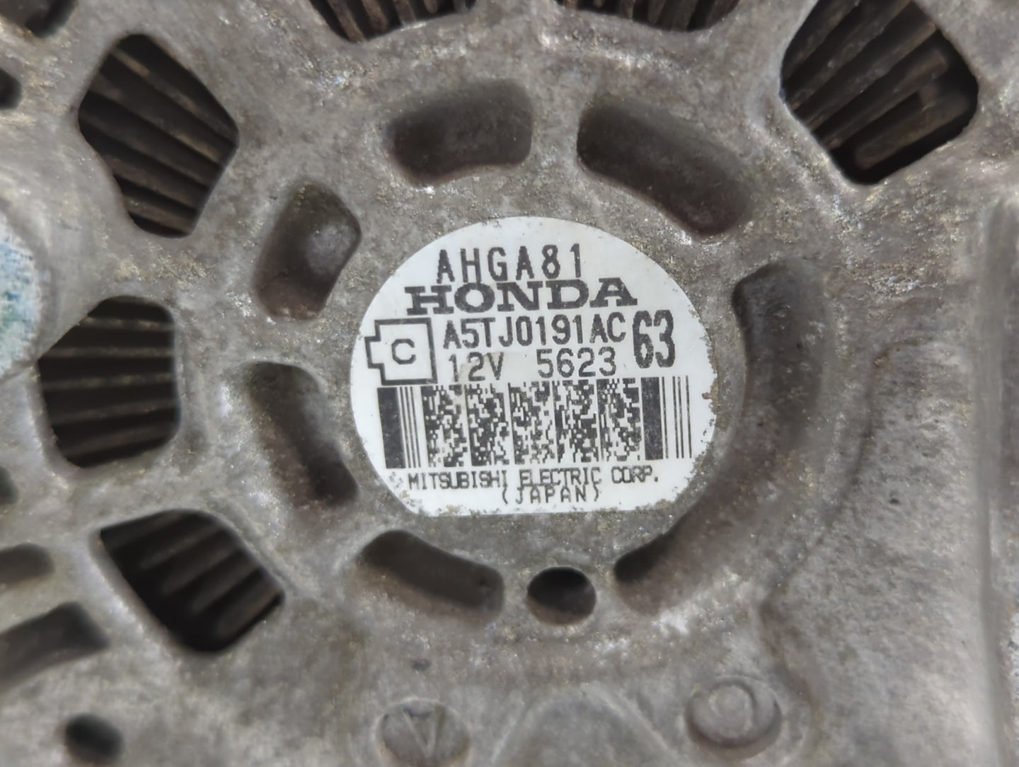 2016-2018 Honda Hr-V Alternator Replacement Generator Charging Assembly Engine OEM P/N:A5TJ0191AC Fits OEM Used Auto Parts - Oemusedautoparts1.com