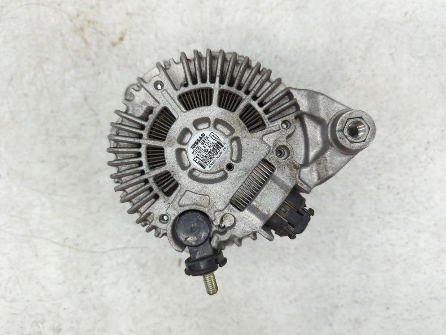 2016-2020 Infiniti Q50 Alternator Replacement Generator Charging Assembly Engine OEM P/N:23100 4HJ6A Fits OEM Used Auto Parts - Oemusedautoparts1.com