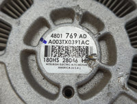 2019 Dodge Ram 1500 Alternator Replacement Generator Charging Assembly Engine OEM P/N:4801769AD Fits OEM Used Auto Parts - Oemusedautoparts1.com