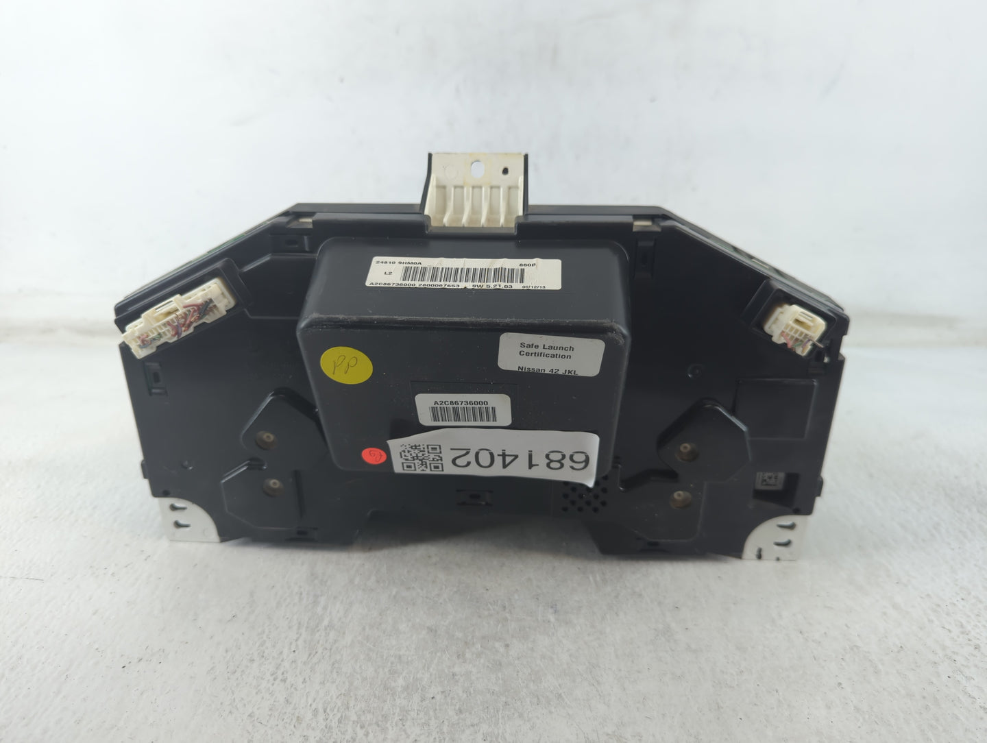2014 Nissan Altima Instrument Cluster Speedometer Gauges P/N:24810 9HM0A Fits OEM Used Auto Parts - Oemusedautoparts1.com