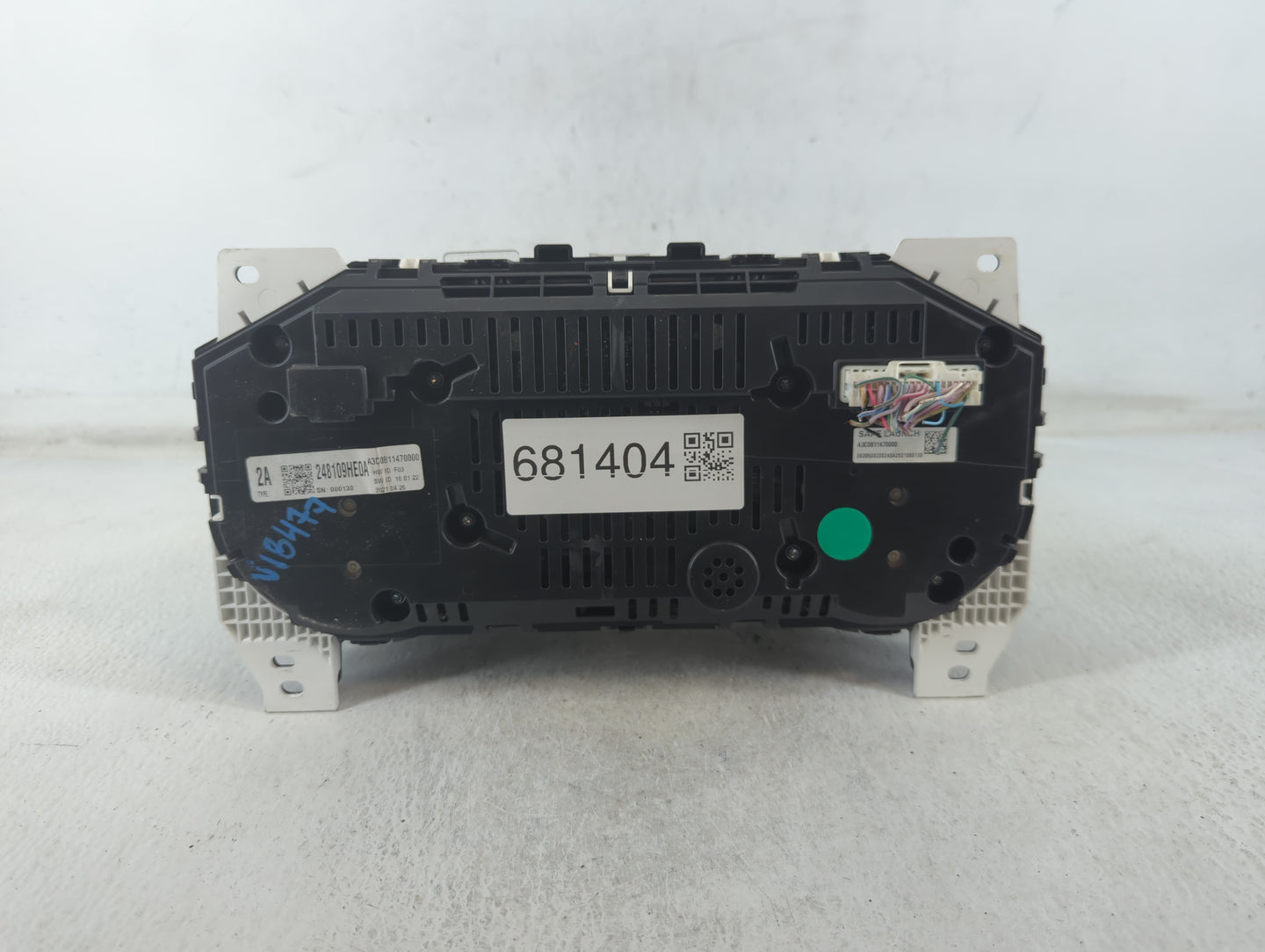 2018 Ford Explorer Instrument Cluster Speedometer Gauges P/N:248109HE0A Fits OEM Used Auto Parts - Oemusedautoparts1.com