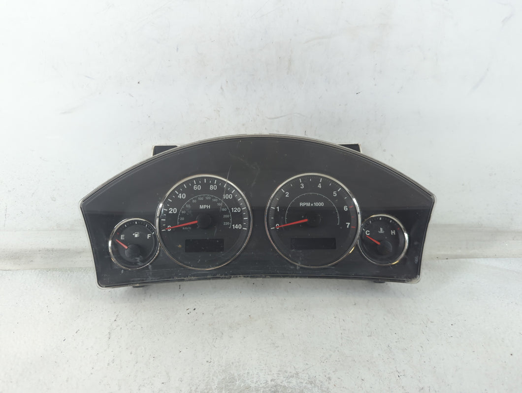 2007 Jeep Grand Cherokee Instrument Cluster Speedometer Gauges P/N:CR-0034-103-M0-CC 05172317AC Fits OEM Used Auto Parts