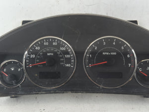 2007 Jeep Grand Cherokee Instrument Cluster Speedometer Gauges P/N:CR-0034-103-M0-CC 05172317AC Fits OEM Used Auto Parts