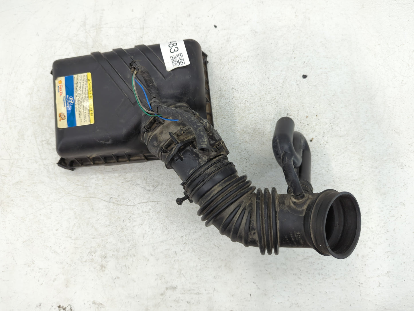 2005-2009 Hyundai Tucson Air Cleaner Intake-duct Hose Tube - Oemusedautoparts1.com