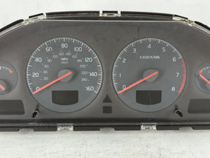 1999-2000 Volvo S80 Instrument Cluster Speedometer Gauges P/N:9472451 Fits Fits 1999 2000 OEM Used Auto Parts