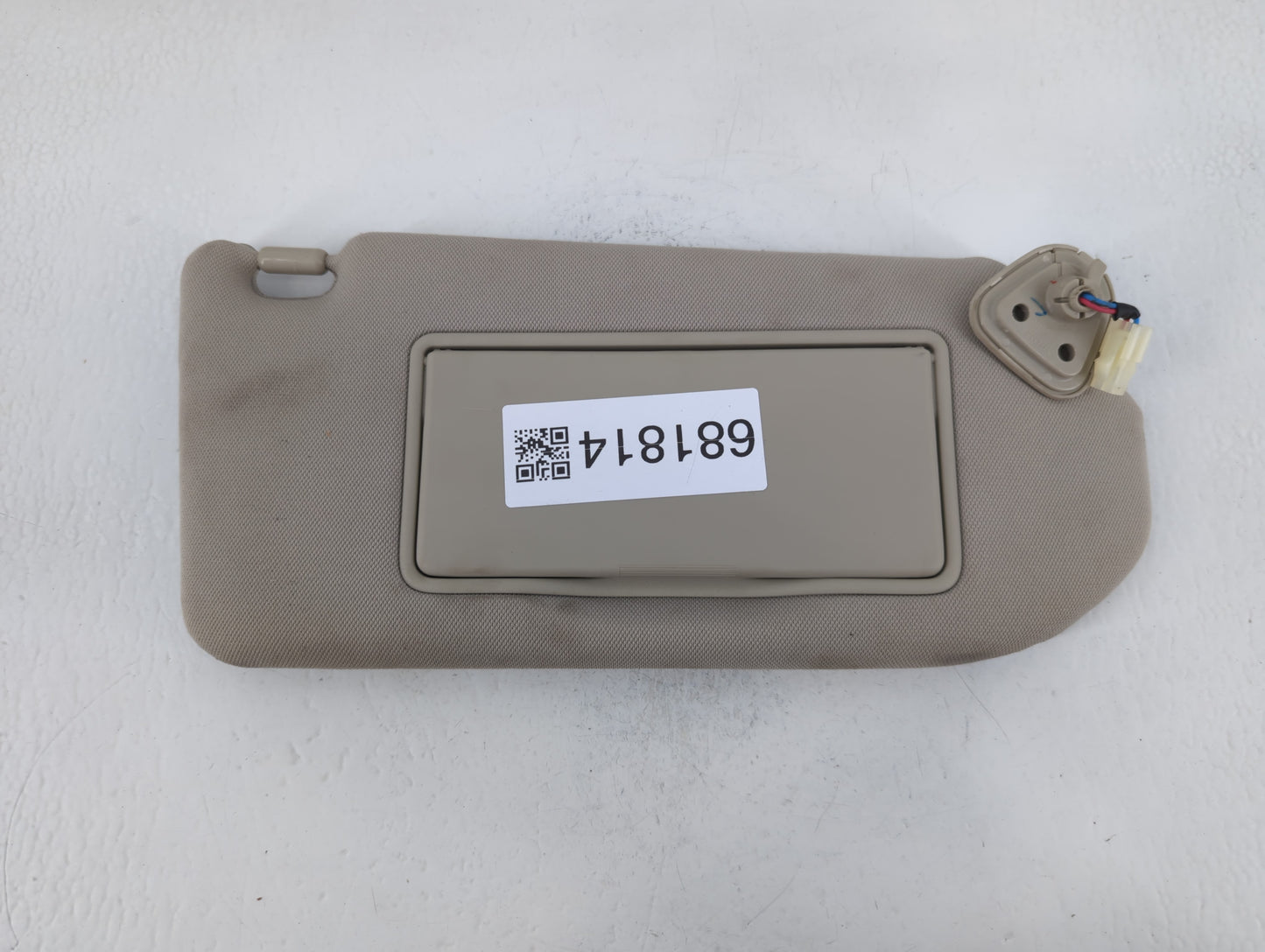 2009-2013 Infiniti G37 Sun Visor Shade Replacement Passenger Right Mirror Fits Fits 2007 2008 2009 2010 2011 2012 2013 2015 OEM Used Auto Parts - Oemusedautoparts1.com