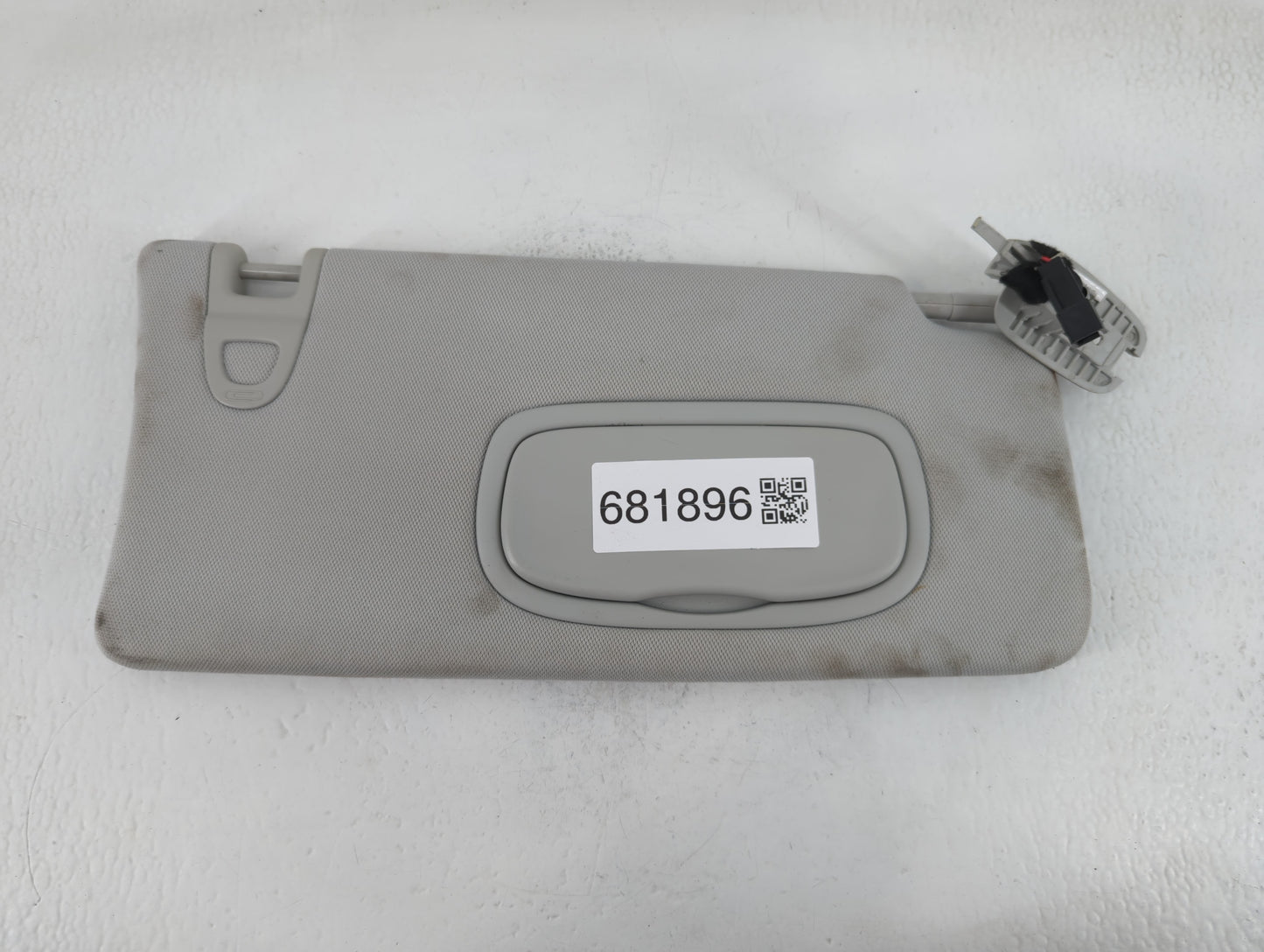 2018 Jeep Compass Sun Visor Shade Replacement Passenger Right Mirror Fits OEM Used Auto Parts - Oemusedautoparts1.com