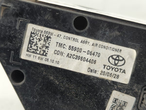 2018-2022 Toyota Camry Climate Control Module Temperature AC/Heater Replacement P/N:55900-06470 Fits Fits 2018 2019 2020 2021 2022 OEM Used Auto Parts