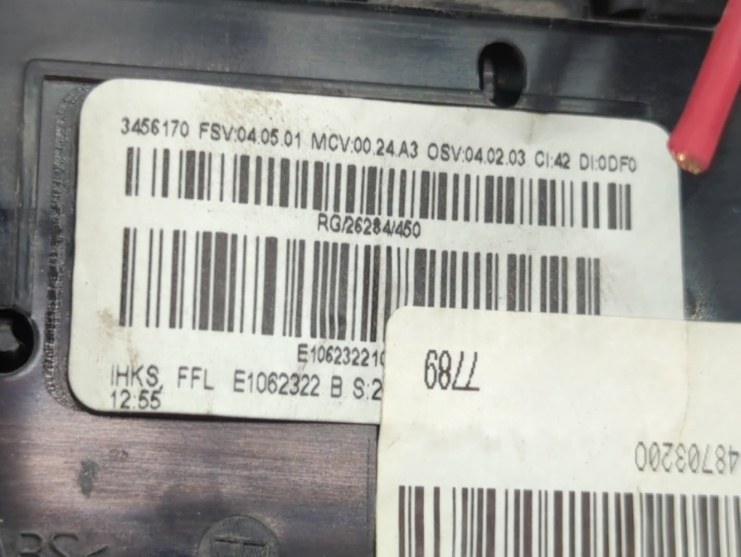 2011-2014 Mini Cooper Climate Control Module Temperature AC/Heater Replacement P/N:E1062322 Fits Fits 2011 2012 2013 2014 OEM Used Auto Parts - Oemusedautoparts1.com
