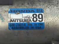 2013-2015 Honda Civic Car Starter Motor Solenoid OEM P/N:SM-74014 Fits Fits 2013 2014 2015 2016 2017 2018 2019 2020 2021 2022 OEM Used Auto Parts - Oemusedautoparts1.com